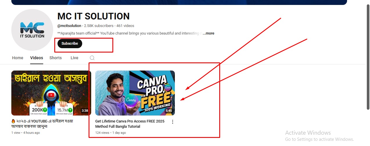 ইউটিউব ভিডিও দেখে ইনকাম