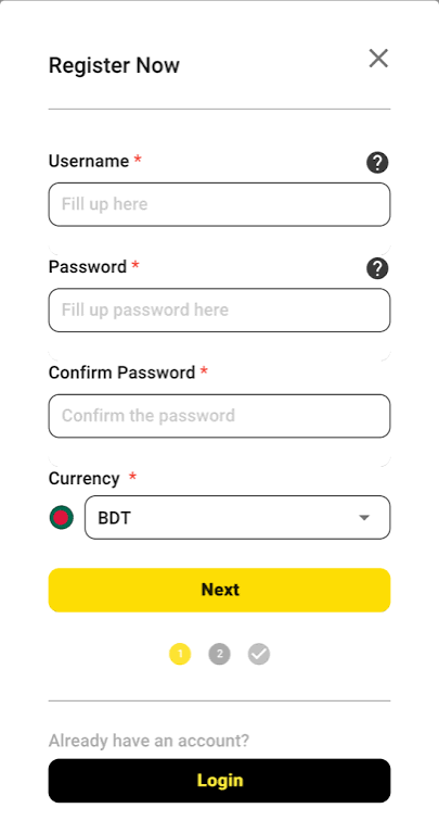 Advertica Easy Sign Up